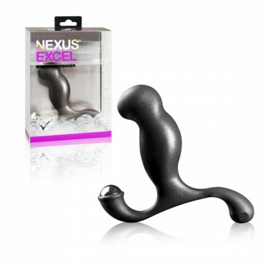 Черный стимулятор простаты Nexus Exel - Nexus Range - в Москве купить с доставкой
