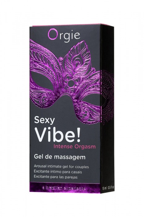 Гель для массажа ORGIE Sexy Vibe Intense Orgasm - 15 мл. - ORGIE - купить с доставкой в Москве