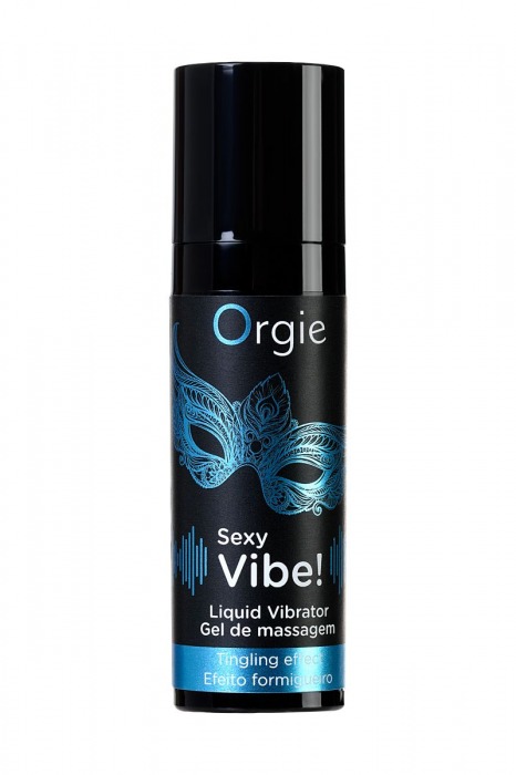 Гель для массажа ORGIE Sexy Vibe Liquid Vibrator с эффектом вибрации - 15 мл. - ORGIE - купить с доставкой в Москве