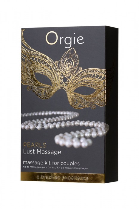Набор для эротического массажа Orgie Pearl Lust Massage - ORGIE - купить с доставкой в Москве