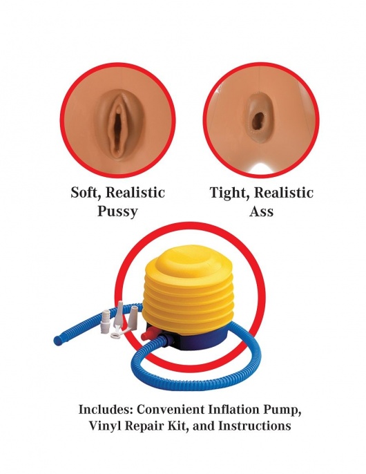 Кукла надувная PDX Dollz Maria Sin - Pipedream - в Москве купить с доставкой