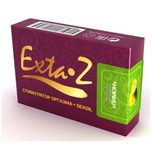 Стимулятор оргазма EXTA-Z  Лимон  - 1,5 мл. - Роспарфюм - купить с доставкой в Москве