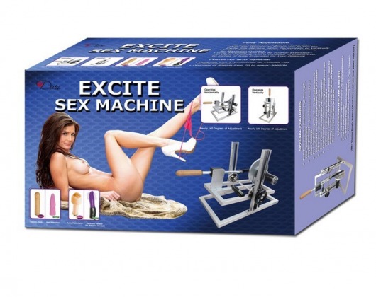 Секс-машина EXCITE с регулировкой угла наклона - MyWorld - DIVA - купить с доставкой в Москве