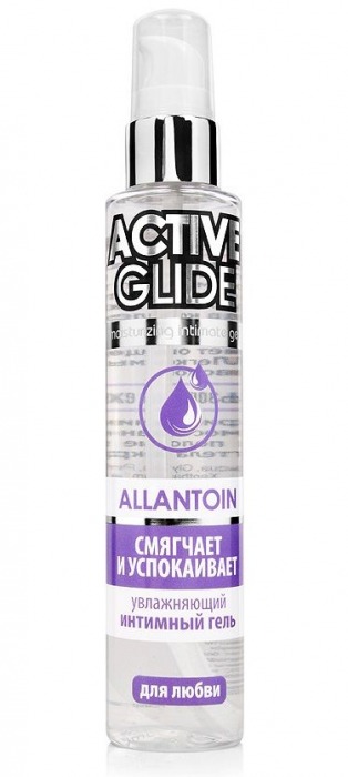 Увлажняющий интимный гель Active Glide Allantoin - 100 гр. - Биоритм - купить с доставкой в Москве