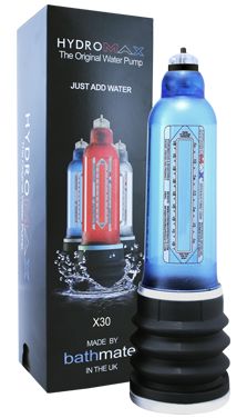 Гидронасос Bathmate Hydromax X30 Aqua Blue для увеличения члена - Bathmate - в Москве купить с доставкой