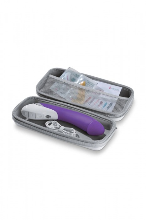 Фиолетовый вибратор Mystim Terrific Truman - 27 см. - MyStim