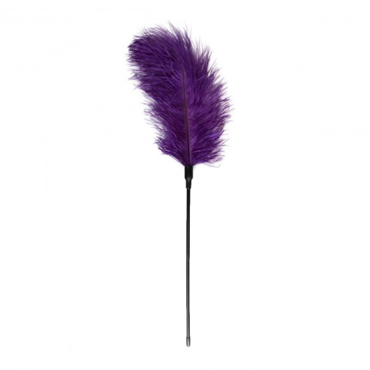 Тиклер с фиолетовыми перышками Feather Tickler - 54 см. - EDC - купить с доставкой в Москве