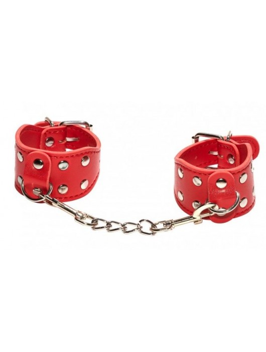 Эротический набор БДСМ из 5 предметов в красном цвете - Rubber Tech Ltd - купить с доставкой в Москве