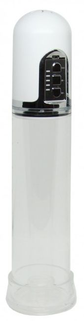 Белая вакуумная автоматическая помпа с прозрачной колбой - Джага-Джага - в Москве купить с доставкой