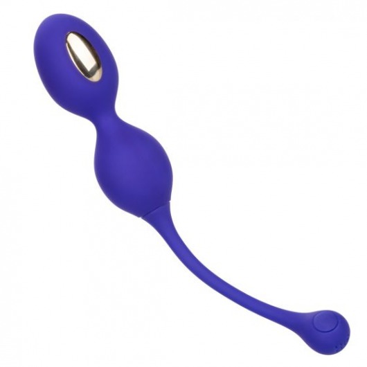 Фиолетовые виброшарики с электростимуляцией Impulse Intimate E-Stimulator Dual Kegel - California Exotic Novelties - купить с доставкой в Москве