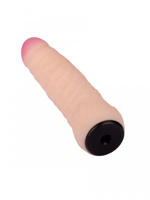 Пояс-трусики с насадкой Glamour - 17 см. - LOVETOY (А-Полимер) - купить с доставкой в Москве