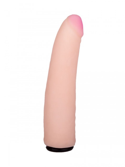 Пояс-трусики с насадкой Glamour - 17 см. - LOVETOY (А-Полимер) - купить с доставкой в Москве