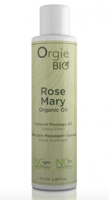 Органическое масло для массажа ORGIE Bio Rosemary с ароматом розмарина - 100 мл. - ORGIE - купить с доставкой в Москве