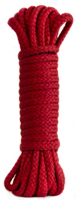 Красная веревка Tender Red - 10 м. - Lola Games - купить с доставкой в Москве