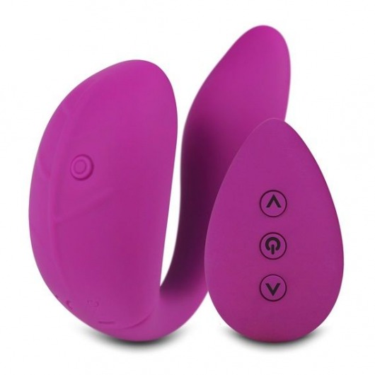 Фиолетовый вибратор для пар O-Sensual Double Rush - Lovetoy