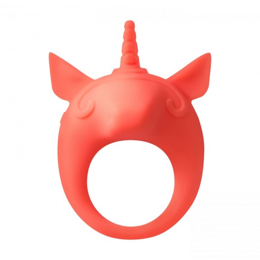 Оранжевое эрекционное кольцо Unicorn Alfie - Lola Games - в Москве купить с доставкой
