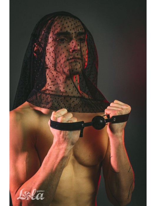 Черный кляп-шарик Joyride - Lola Games - купить с доставкой в Москве