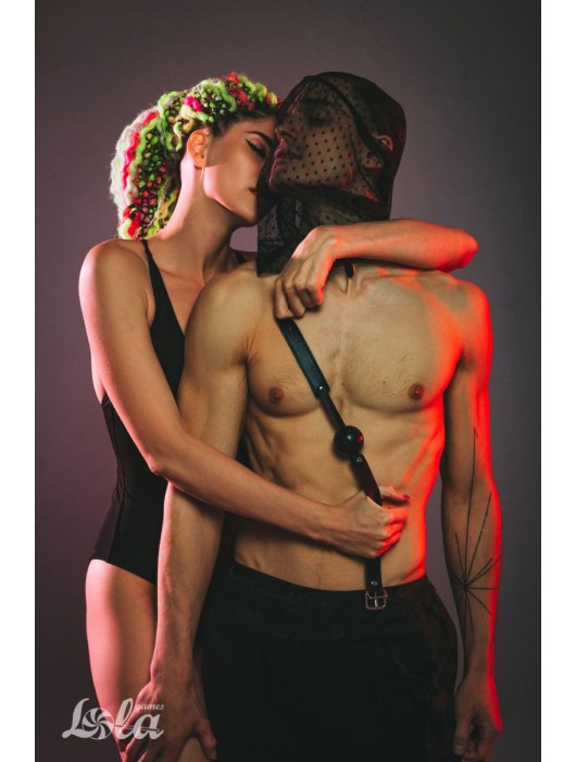 Черный кляп-шарик Joyride - Lola Games - купить с доставкой в Москве