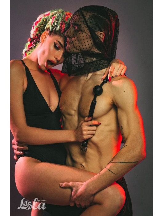 Черный кляп-шарик Joyride - Lola Games - купить с доставкой в Москве