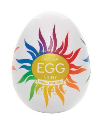 Мастурбатор-яйцо SHINY Pride Edition - Tenga - в Москве купить с доставкой