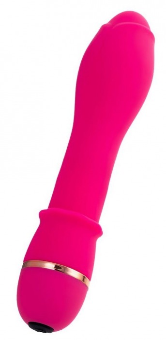 Ярко-розовый вибратор TOYFA March - 16,6 см. - A-toys