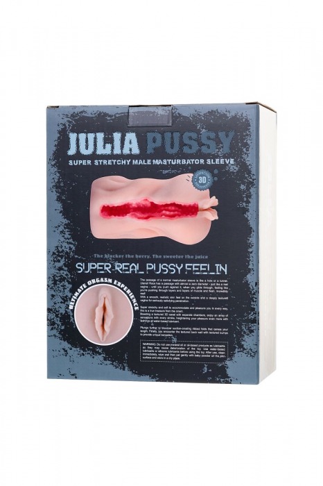 Телесный мастурбатор-вагина Julia - Xise - в Москве купить с доставкой
