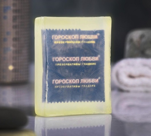 Светящееся мыло  Экстренная помощь  с презервативом - 105 гр. - Сима-Ленд - купить с доставкой в Москве