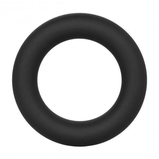 Черное эрекционное кольцо Link Up Ultra-Soft Verge - California Exotic Novelties - в Москве купить с доставкой