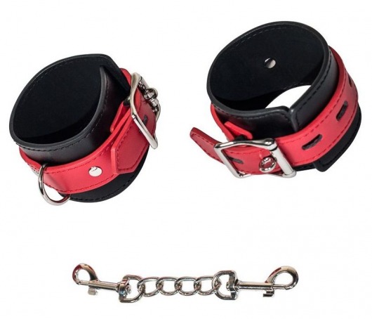 Черно-красные наручники Prelude - Lola Games - купить с доставкой в Москве