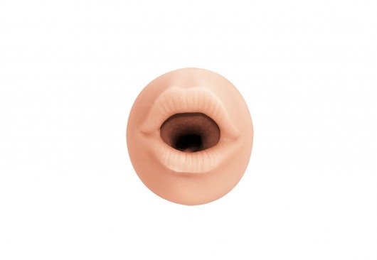 Телесный мастурбатор-ротик Sweet Lips - Lola Games - в Москве купить с доставкой