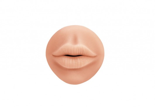 Телесный мастурбатор-ротик Sweet Lips - Lola Games - в Москве купить с доставкой