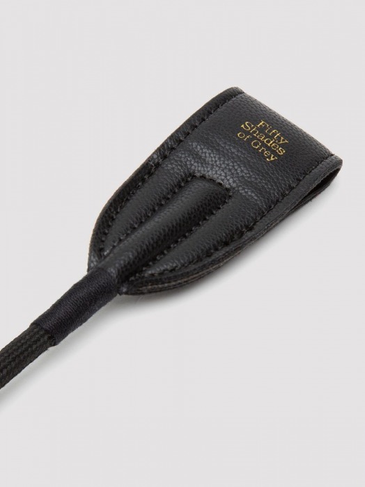 Черный стек Bound to You Faux Leather Riding Crop - 57 см. - Fifty Shades of Grey - купить с доставкой в Москве