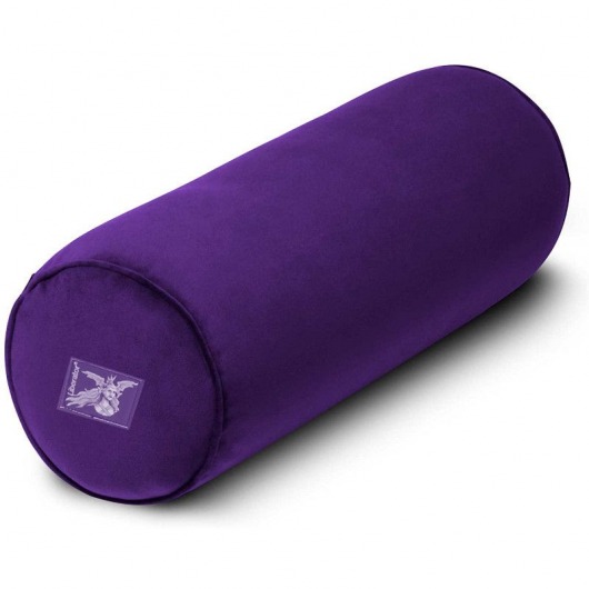Фиолетовая вельветовая подушка для любви Liberator Retail Whirl - Liberator - купить с доставкой в Москве