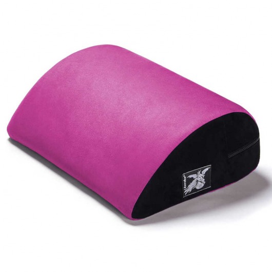 Ярко-розовая замшевая подушка для любви Liberator Retail Jaz Motion - Liberator - купить с доставкой в Москве