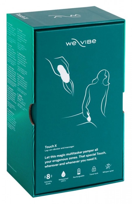 Изумрудный вибростимулятор We-Vibe Touch X - We-vibe