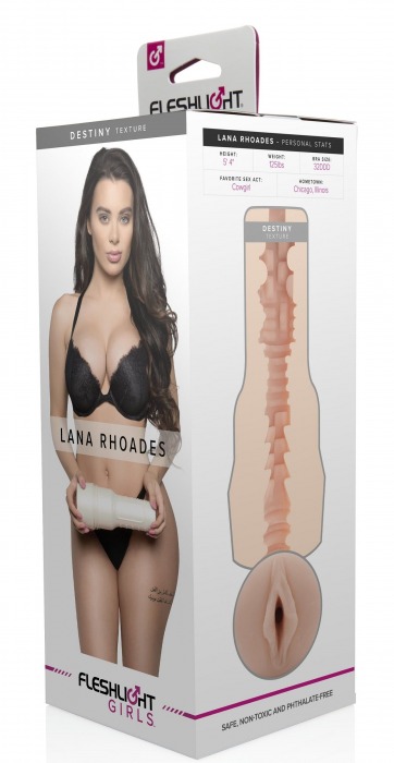 Мастурбатор-вагина Fleshlight Girls - Lana Rhoades Destiny - Fleshlight - в Москве купить с доставкой