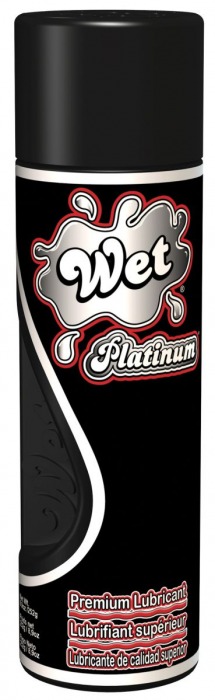 Гель-лубрикант на силиконовой основе Wet Platinum - 265 мл. - Wet International Inc. - купить с доставкой в Москве