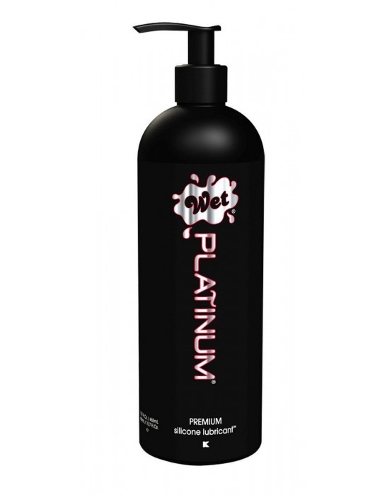 Гель-лубрикант на силиконовой основе Wet Platinum - 445 мл. - Wet International Inc. - купить с доставкой в Москве