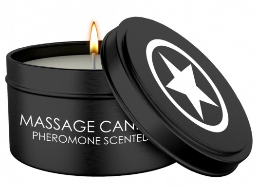 Массажная свеча с феромонами Massage Candle Pheromone Scented - Shots Media BV - купить с доставкой в Москве