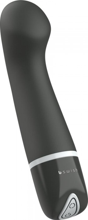 Черный G-вибростимулятор Bdesired Deluxe Curve - 15,2 см. - B Swish