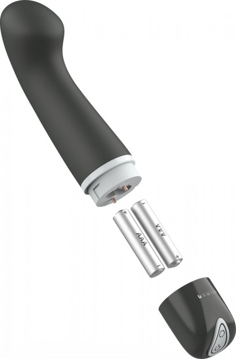 Черный G-вибростимулятор Bdesired Deluxe Curve - 15,2 см. - B Swish