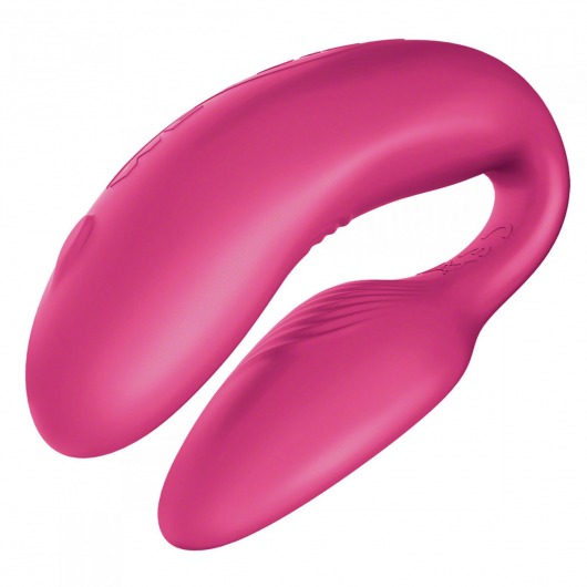 Розовый вибромассажёр для двоих We-Vibe 4 Plus на радиоуправлении - We-vibe