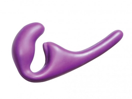 Фиолетовый безремневой страпон Seduction - 20,5 см. - Lola Games - купить с доставкой в Москве