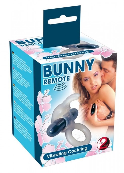 Эрекционное виброкольцо Bunny Remote Cockring с пультом ДУ - Orion - в Москве купить с доставкой