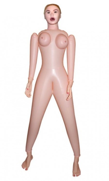 Надувная кукла BIG TITS DOLL с 2 любовными отверстиями - Eroticon - в Москве купить с доставкой