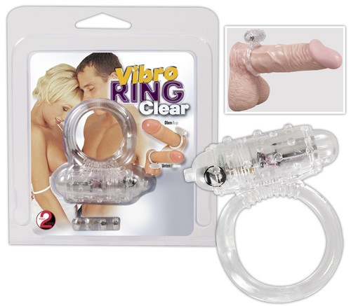 Прозрачное эрекционное виброкольцо Vibro Ring Clear - Orion - в Москве купить с доставкой