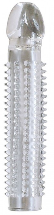 Прозрачная насадка на пенис Tailor Made Crystal с шипами - Orion - в Москве купить с доставкой
