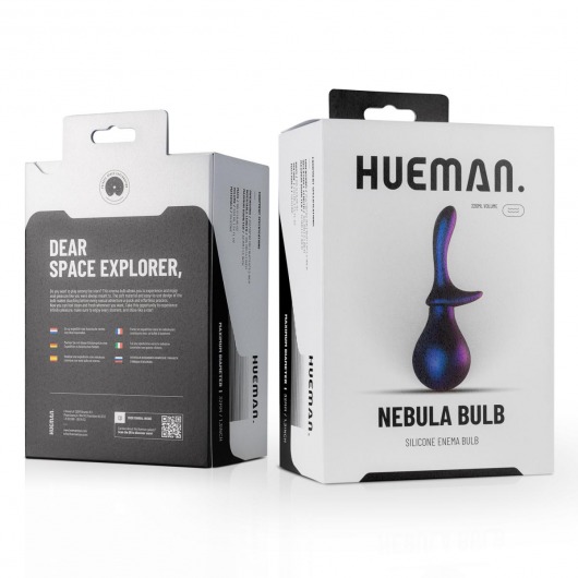 Фиолетовый анальный душ Nebula Bulb - EDC - купить с доставкой в Москве