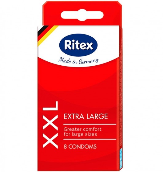 Презервативы увеличенного размера RITEX XXL - 8 шт. - RITEX - купить с доставкой в Москве