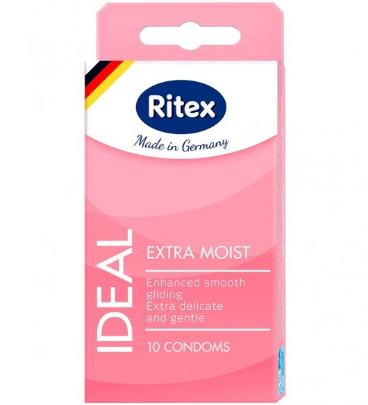 Презервативы RITEX IDEAL с дополнительной смазкой - 10 шт. - RITEX - купить с доставкой в Москве